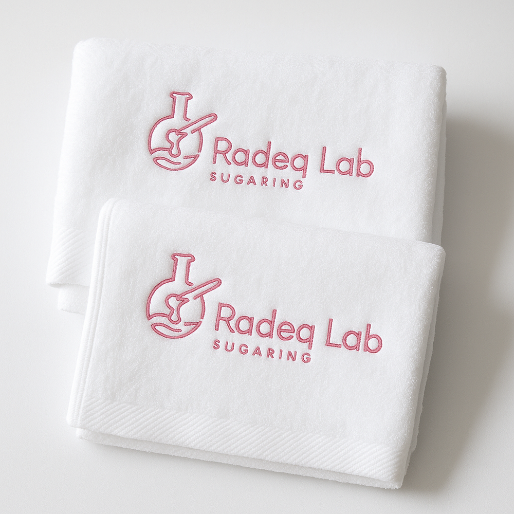 
                  
                    Terry Towel Prestige with Radeq Lab Logo
                  
                