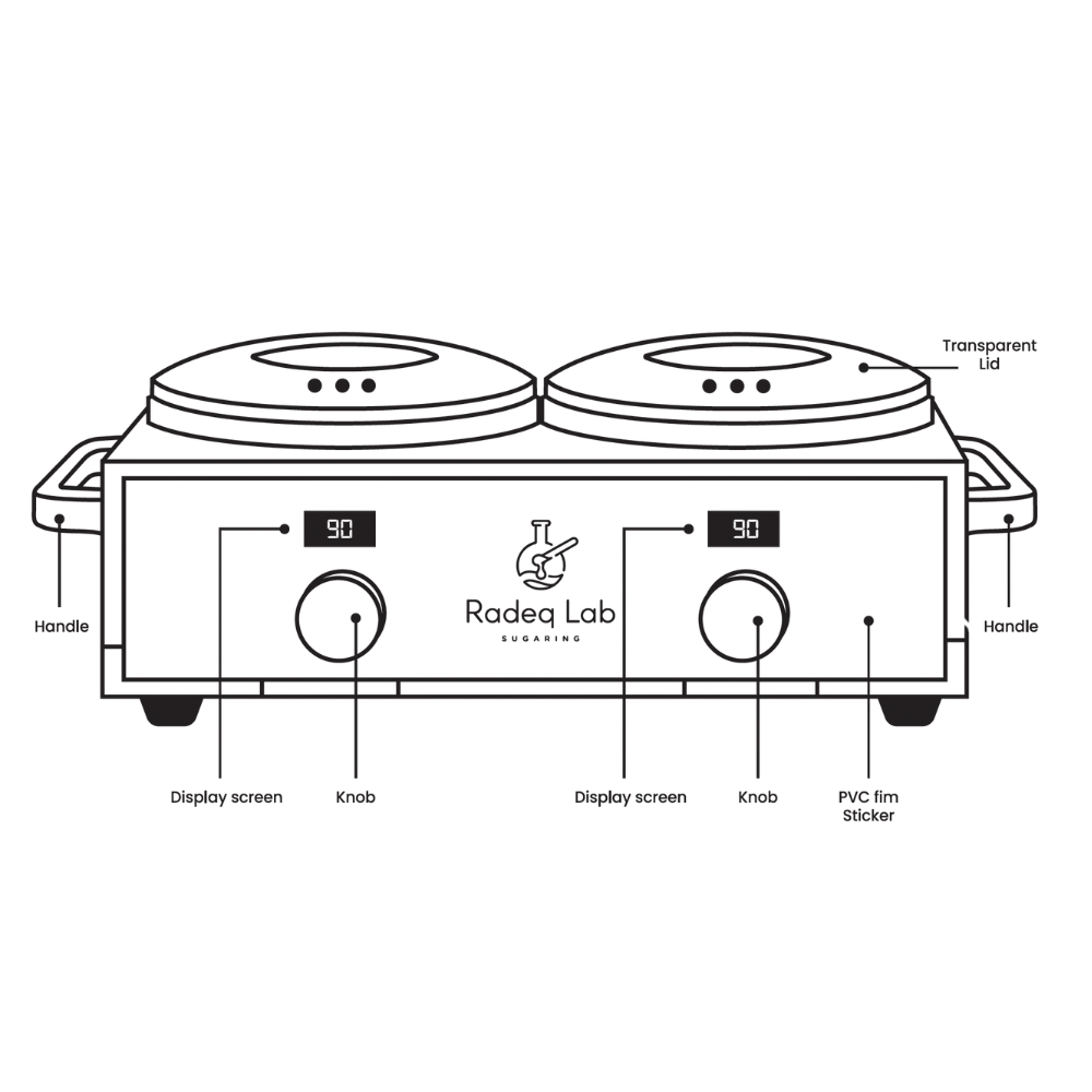 
                  
                    Sugaring Double Warmer with Logo
                  
                
